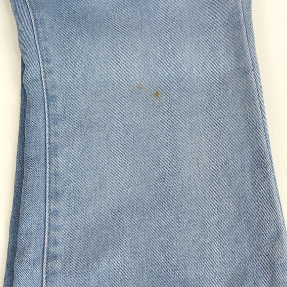 DKNY High Rise Flare Jeans Skyline Blue Stretch - Picture 8 of 9